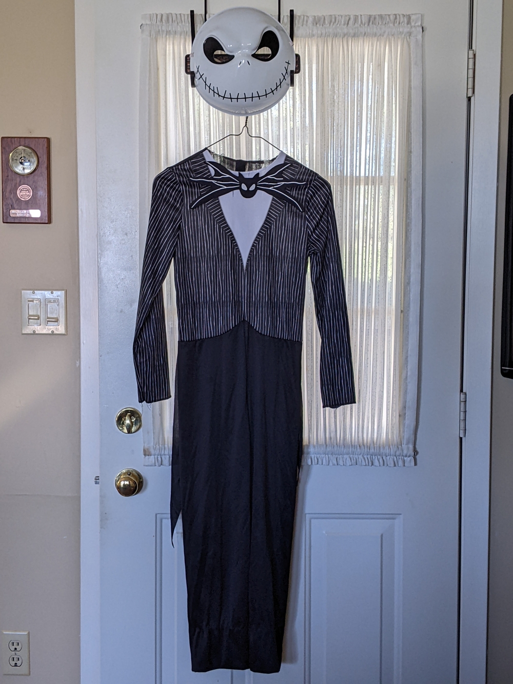 Disney Jack Skellington Nightmare Before Christmas Inspired Black/White Costume
